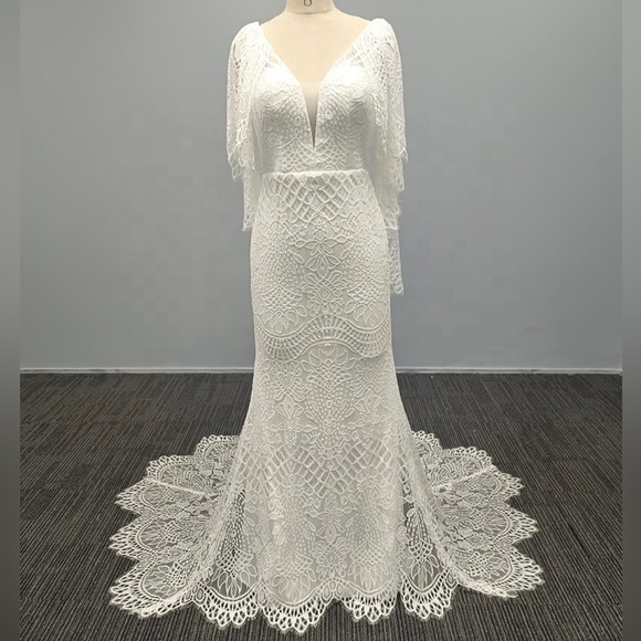 Boho Wedding Dress - Picture 4 of 5